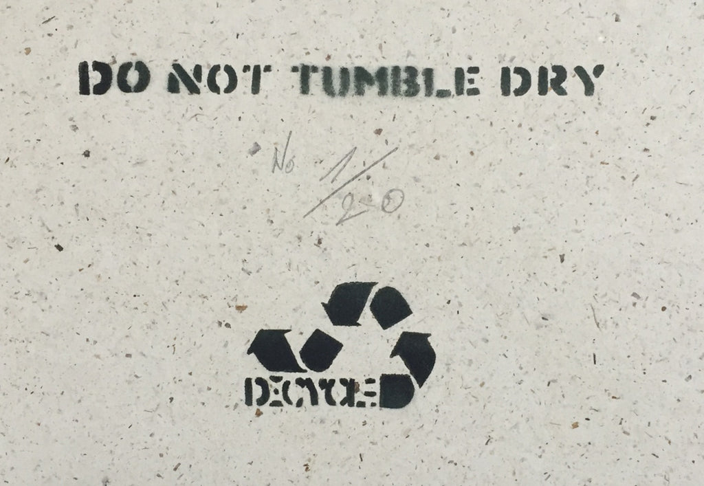 DECYCLE - Do not tumble dry - prettyportal artshop, limited edition prints, urban contemporary art, streetart